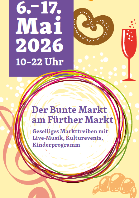 Endlich wieder Bunter Markt! Vom 6. Mai bis zum 17. Mai 2026